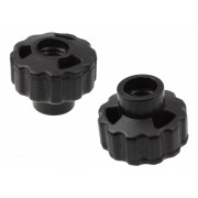 CNP8 - M8 Plastic Wing Nut / Screw (x2)