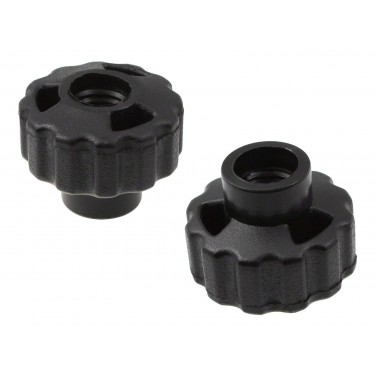 CNP8 - M8 Plastic Wing Nut / Screw (x2)