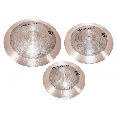 3x Cymbal Set 14-16-20 Samet - B20 Bronze