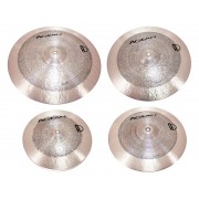 4x Cymbal Set 14-16-18-20 Samet - B20 Bronze