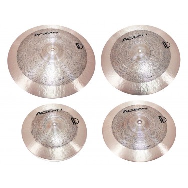 4x Cymbal Set 14-16-18-20 Samet - B20 Bronze