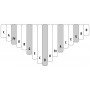 Kalimba Treble 17 Notes Box-Resonator