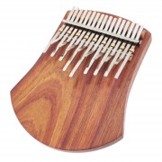 Karimba Trademark African-Tuned 17 Notes Board-Resonator + Pickup