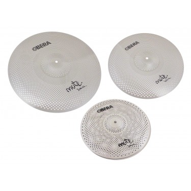 Mute 3x Silent Cymbals Set - 14" 16" 20"