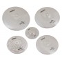 Mute 5x Silent Cymbals Set - 14" 16" 18" 20" 10"