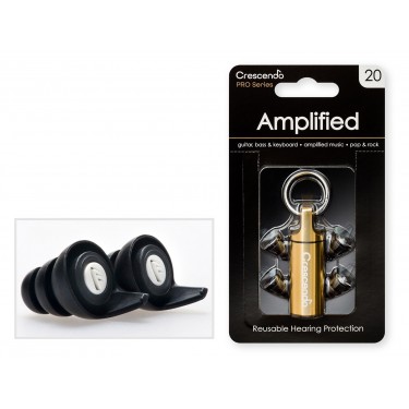 Pro Amplified 20 - Flat Damping Filters - Protection SNR 17dB