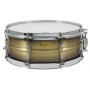 BKA-5514SH - Black Dawg 14" x 5.5" Snare Drum - Antique Brush Brass Shell