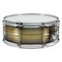 BKA-5514SH - Black Dawg 14" x 5.5" Snare Drum - Antique Brush Brass Shell