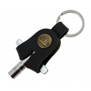 Leather Drum Key - Black