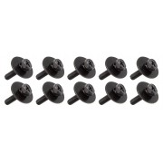 WSC4-16BK - M4 16mm Noir - Vis Intérieure d'Accastillage pour Fût Bois (x10)