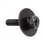 WSC4-16BK - M4 16mm - Mounting Screw for Wooden Shell - Black (x10)