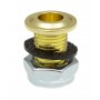 AVH8BR - Die Cast Air Vent Grommet Brass 16mm