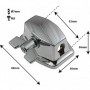 TB8 - Tom / Floor Tom Bracket Ø9.5-10.5mm Legs - 52mm (x1)