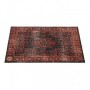 VP130-RBL - Tapis Vintage Persian 1.30 x 0.90m Antidérapant - Black Red