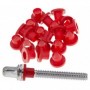 TRW20R - Rondelles nylon pour tirants - Rouge (x20)