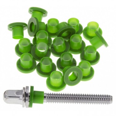 TRW50G - Nylon tension rod washers - Green (x50)