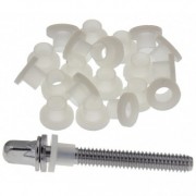 TRW100W - Nylon tension rod washers - White (x100)