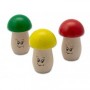 Mushroom Shaker - Set of 3 - 1+