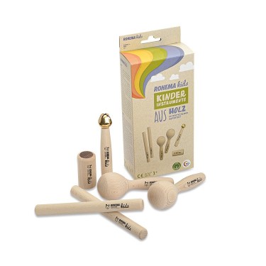 Junior Natural Percussion Set - 1+