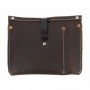 Leather utility pouch - Brown