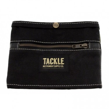 Waxed Canvas Gig Pouch - Black