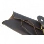 Leather hi-hat hook stick holder - brown