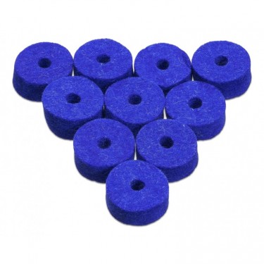 AWFBLU - Pack Cymbal Blue Felts (x10)