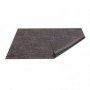 Woven Back in Black - Drum Mat 1.85 x 1.60m Anti-Slip - Black