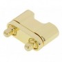 STOB4-BR - Deluxe Snare Strainer Die Cast Butt Plate 25mm - Brass