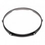 H23-10-6BK - 10" 6 Holes Black 2.3mm Super Triple Flange Drum Hoop