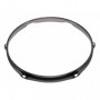 H23-10-6BK - 10" 6 Holes Black 2.3mm Super Triple Flange Drum Hoop