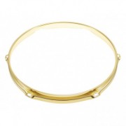 H23-10-6BR - 10" 6 Holes Brass 2.3mm Super Triple Flange Drum Hoop