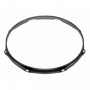 H23-12-8BK - 12" 8 Holes Black 2.3mm Super Triple Flange Drum Hoop