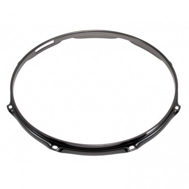 H23-12-8SBK - Cercle 12" 8 Tirants Timbre Noir Super Triple Flange 2.3mm