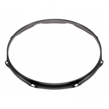 H23-13-8BK - 13" 8 Holes Black 2.3mm Super Triple Flange Drum Hoop