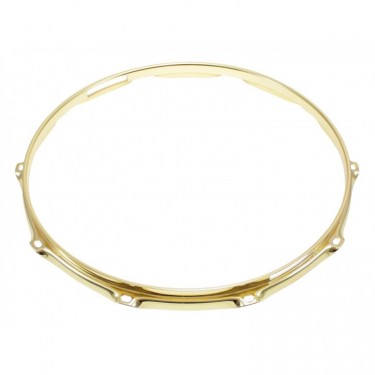 H23-14-10SBR - 14" 10 Holes Snare Side Brass 2.3mm Super Triple Flange Drum Hoop