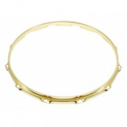 H23-14-12BR - 14" 12 Holes Brass 2.3mm Super Triple Flange Drum Hoop