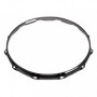 H23-14-12S-BK - 14" Spannreifen Snareunterseite 12-Loch Schwarze Super dreifache Flansch 2.3mm