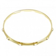 H23-14-12SBR - 14" 12 Holes Snare Side Brass 2.3mm Super Triple Flange Drum Hoop