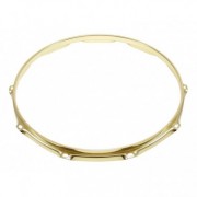 H30-14-10BR - 14" 10 Holes Brass 3.0mm Super Triple Flange Drum Hoop