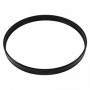 HBS-16BL - 16" Black Steel Bass Drum Hoop