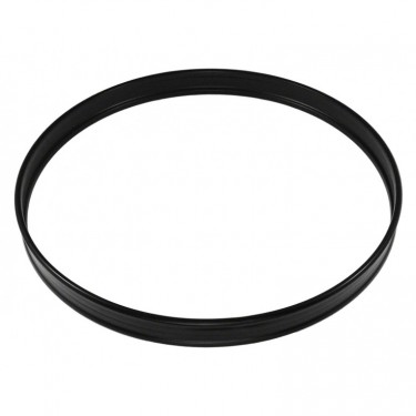 HBS-18BL - 18" Black Steel Bass Drum Hoop