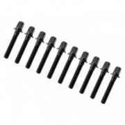 TRC-28-BK - 28mm Tension Rod Black - 7/32" Thread (x10)