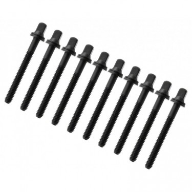 TRC-47W-BK - 47mm Tension Rod Black with washer - 7/32" Thread (x10)