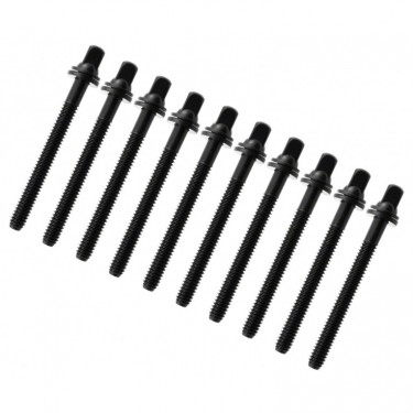 TRC-52W-BK - 52mm Tension Rod Black with washer - 7/32" Thread (x10)