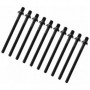 TRC-65W-BK - 65mm Tension Rod Black with washer - 7/32" Thread (x10)