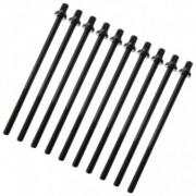 TRC-102W-BK - 102mm Tension Rod Black with washer - 7/32" Thread (x10)