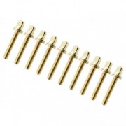 TRC-30W-BR - 30mm Tension Rod Brass with washer - 7/32" Thread (x10)