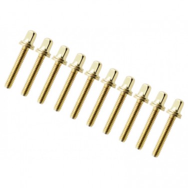 TRC-30W-BR - 30mm Tension Rod Brass with washer - 7/32" Thread (x10)