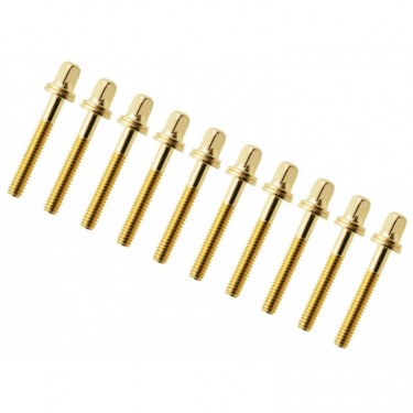 TRC-35W-BR - 35mm Tension Rod Brass with washer - 7/32" Thread (x10)